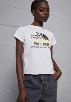 The North Face COORDINATES TEE - Print T-shirt - White