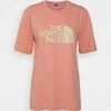 The North Face EASY TEE - Print T-shirt - Rose Dawn