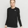 The North Face WOMENS SIMPLE DOME TEE - Long Sleeved Top - Black