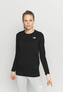 The North Face WOMENS SIMPLE DOME TEE - Long Sleeved Top - Black
