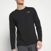 The North Face EASY - Long Sleeved Top - Black/zinc Grey