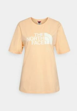 The North Face EASY TEE - Print T-shirt - Apricot Ice
