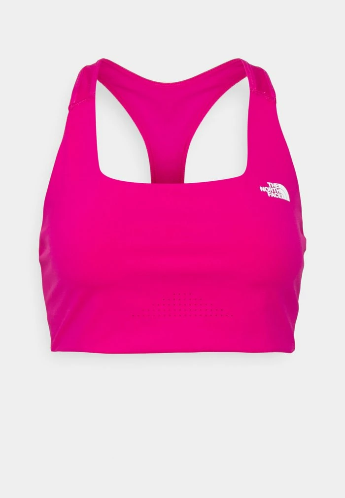 The North Face MOVMYNT BRA - Medium Support Sports Bra - Fuschia Pink - Image 4