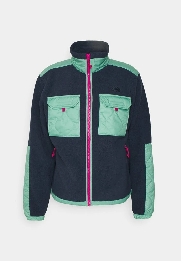 The North Face ROYAL ARCH JACKET - Fleece Jacket - Summit Navy/wasabi/fuschia Pink - Image 4