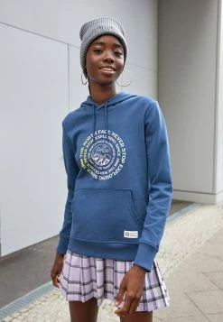 The North Face REGRIND HOODIE - Sweatshirt - Shady Blue