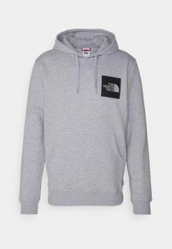 The North Face FINE HOODIE - Sweatshirt - Light Grey Heather