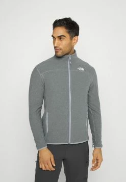 The North Face 100 GLACIER FULL ZIP - Fleece Jacket - Medium Grey Heather