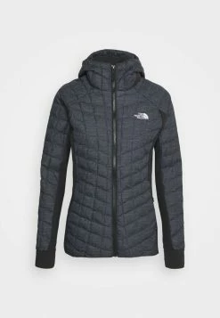 The North Face THERMOBALL GORDON LYONS HOODIE - Outdoor Jacket - Black/asphalt Grey Heather