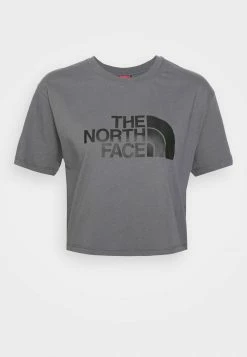 The North Face CROPPED EASY TEE - Print T-shirt - Vanadis Grey