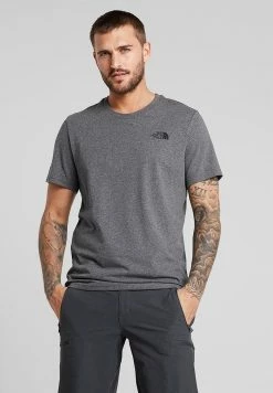 The North Face SIMPLE DOME TEE - Print T-shirt - Grey