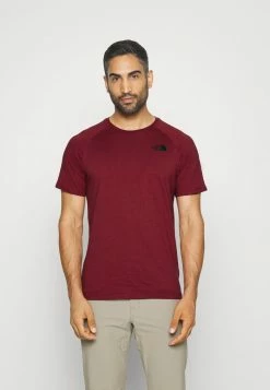 The North Face TEE - Print T-shirt - Cordovan