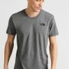 The North Face REDBOX TEE - Print T-shirt - Mottled Grey