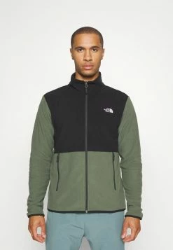 The North Face GLACIER FULL ZIP JACKET - Fleece Jacket - Thyme/black