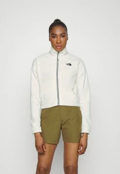 The North Face GLACIER CROP - Fleece Jacket - Vintage White
