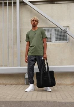 The North Face NEW LOGO TEE - Print T-shirt - Thyme Green