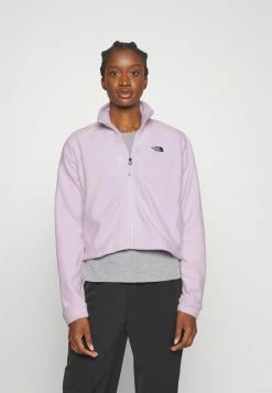 The North Face GLACIER CROP - Fleece Jacket - Lavender Fog