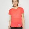 The North Face SUNRISER - Sports T-shirt - Brilliant Coral