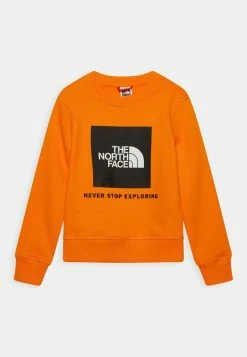 The North Face TEENS CREW UNISEX - Sweatshirt - Cone Orange