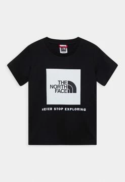 The North Face TEE UNISEX - Print T-shirt - Black White