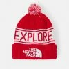 The North Face RETRO POM BEANIE UNISEX - Beanie - Red