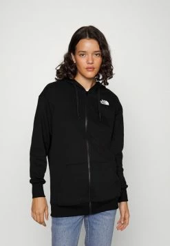 The North Face OPEN GATE FULL ZIP HOODIE - Zip-up Sweatshirt - Black