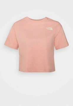 The North Face CROPPED SIMPLE DOME TEE - Basic T-shirt - Rose Dawn