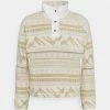 The North Face PRINTED CRAGMONT 1/4 SNAP - Fleece Jumper - White