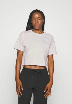 The North Face CROPPED SIMPLE DOME TEE - Basic T-shirt - Lavender Fog