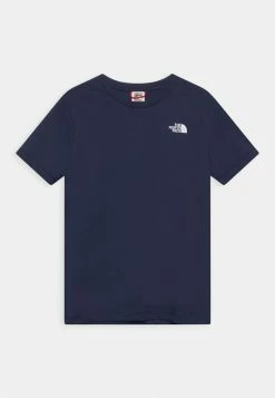 The North Face SIMPLE DOME TEE UNISEX - Print T-shirt - Summit Navy