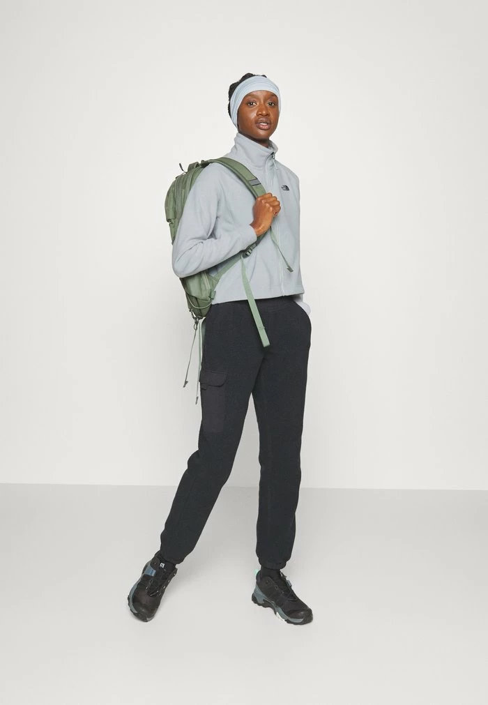 The North Face GLACIER CROP - Fleece Jacket - Light Grey Heather - Image 2