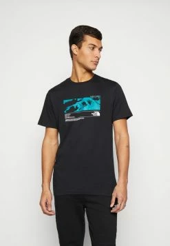 The North Face COORDINATES TEE - Print T-shirt - Black