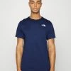 The North Face MENS TEE - Print T-shirt - Shady Blue