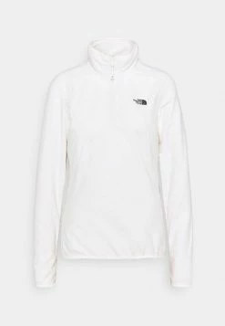 The North Face GLACIER 1/4 ZIP - Fleece Jumper - Gardenia White