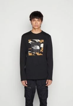 The North Face COORDINATES TEE - Long Sleeved Top - Black