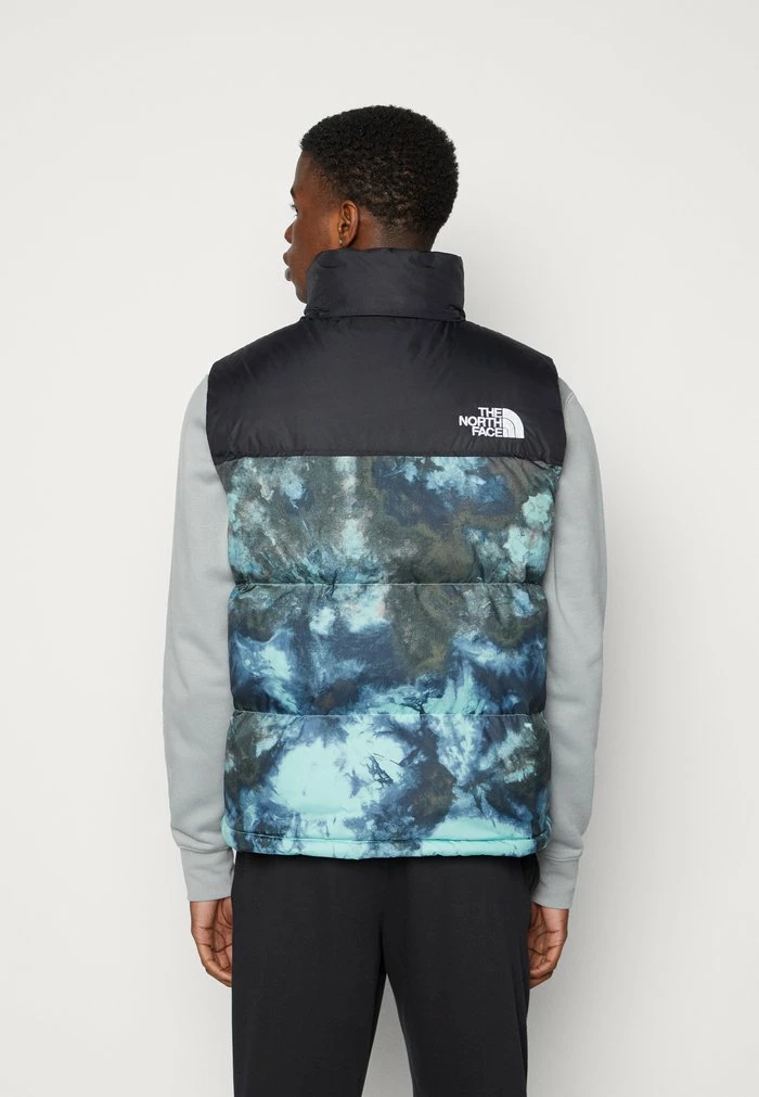 The North Face PRINTED RETRO NUPTSE VEST UNISEX - Waistcoat - Wasabi Ice - Image 3