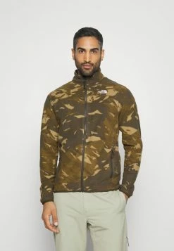 The North Face 100 GLACIER FULL ZIP - Fleece Jacket - New Taupe Green