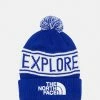 The North Face RETRO POM BEANIE UNISEX - Beanie - Lapis Blue