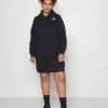 The North Face PLUS SIZE HOODIE DRESS - Day Dress - Black