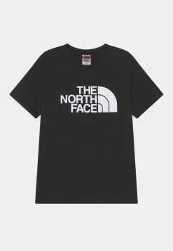 The North Face TEENS EASY TEE UNISEX - Print T-shirt - Black