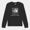 The North Face TEENS CREW UNISEX - Sweatshirt - Black