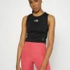 The North Face RUN TANKLETTE - Sports T-shirt - Black