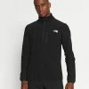 The North Face GLACIER PRO 1/4 ZIP - Fleece Jumper - Black