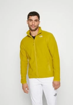 The North Face 100 GLACIER FULL ZIP - Fleece Jacket - Mineral Gold