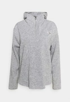 The North Face CRESCENT POPOVER - Hoodie - Light Grey Heather