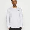 The North Face SIMPLE DOME TEE - Long Sleeved Top - White