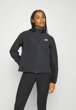 The North Face Soft Shell Jacket - Asphalt Grey/black