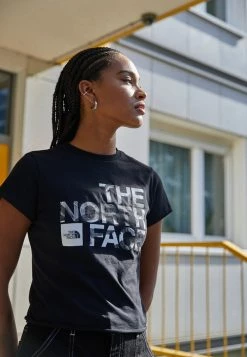 The North Face COORDINATES - Print T-shirt - Black/white